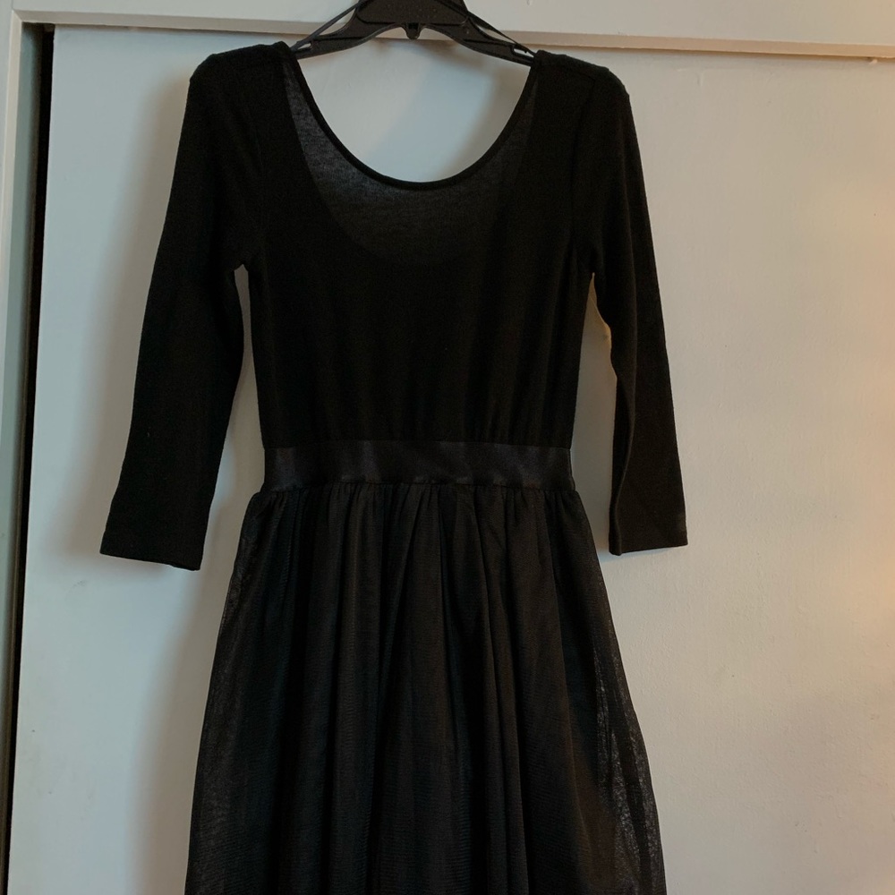 ModCloth Black Twofer Dress